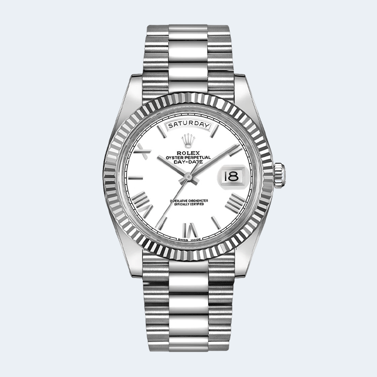 롤렉스 데이데이트31mm 화이트 로만 다이얼