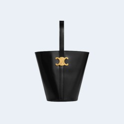 셀린느 트리오페 버킷 백 블랙