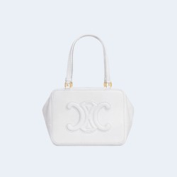 셀린느 폴디드 큐브백 화이트