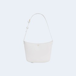 셀린느 크로크백 아크틱 화이트