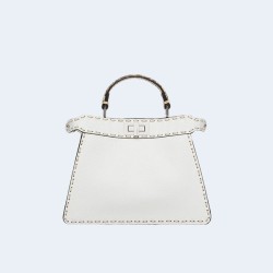 펜디 피카부 I SEE U 스몰 백 화이트