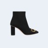 디올 C'EST 스웨이드 힐 앵클 부츠