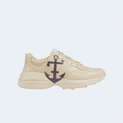 구찌 라이톤 닻 로고 스니커즈