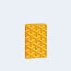 고야드 생피에르 카드 홀더 옐로우