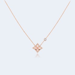 루이비통 컬러 블라썸 BB 스타 펜던트 목걸이 Q93612