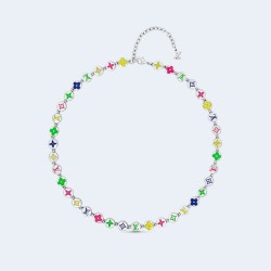 루이비통 모노그램 컬러스 멀티 컬러 목걸이 M01266