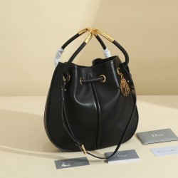 디올 노리타 미듐 백 오블리크 블랙