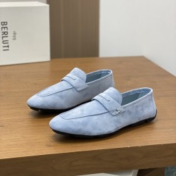 벨루티 로렌조 드라이브 캐모시오 레더 블루