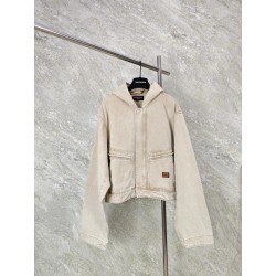 발렌시아가 데님 후드 자켓