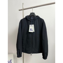 버버리 체크 리버시블 후드 자켓