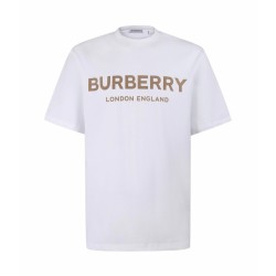 버버리 로고 프린트 반소매 티셔츠
