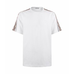 버버리 체크 반소매 티셔츠