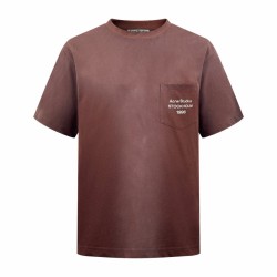 아크네 스튜디오 로고 저지 반소매 티셔츠