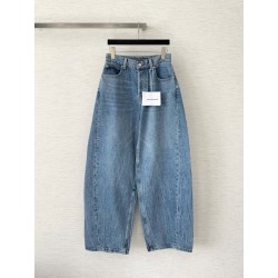 알렉산더왕 25fw 데님 와이드 팬츠