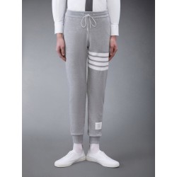 톰브라운 클래식 루프백 4 바 스웨트팬츠