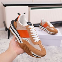 톰포드 제임스 스니커즈  브라운