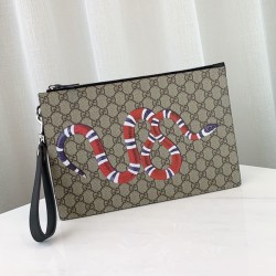 구찌 스네이크 슈프림 클러치백