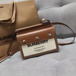 버버리 호스페리 캔버스 숄더백