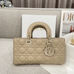 디올 레이디 D-JOY 미디움 백