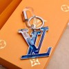 루이비통 크리스탈 LV 로고 키홀더