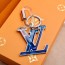 루이비통 크리스탈 LV 로고 키홀더