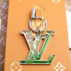 루이비통 크리스탈 LV 로고 키홀더