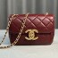 샤넬 24B 미니 램스킨 플랩 백