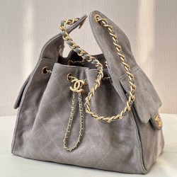 샤넬 25c 호보백 스웨이드 40