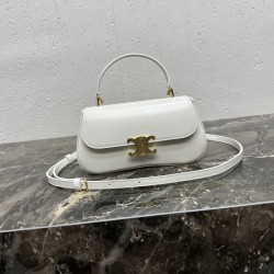 셀린느 틴 롤라 숄더 화이트