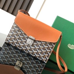 고야드 시프르 파우치 숄더백 탄