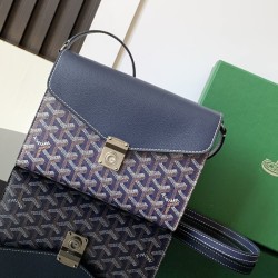 고야드 시프르 파우치 숄더백 네이비