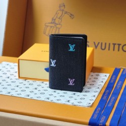 루이비통 포켓 오거나이저 데님 카드지갑 M14148