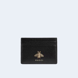 구찌 애니멀리에 레더 카드 지갑