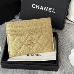 샤넬 클래식 카드홀더 캐비어  금장 AP4472