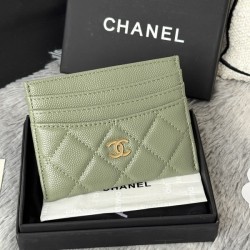 샤넬 클래식 카드홀더 캐비어  금장 AP4472