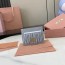 미우미우 세룰리안 가죽 카드 지갑 5MC076