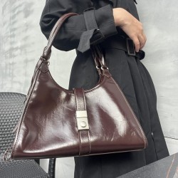 프라다 라지 레더 토트 백 1BG570