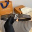 루이비통 LV 버클 모노그램 실버 벨트