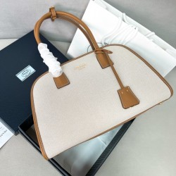 프라다 리넨 블렌 토트 1BG572