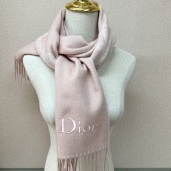 디올 로고 캐시미어 100% 머플러