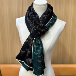 고야드 Y 로고 울 100% 머플러