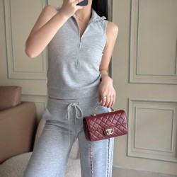 샤넬 핸들 장식 미니 플랩 백 AS4924