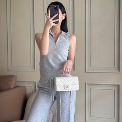 샤넬 핸들 장식 미니 플랩 백 AS4924