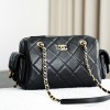 샤넬 25FW 25K 볼링백 스몰 체인 AS5792