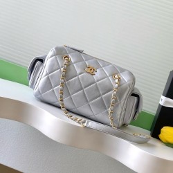 샤넬 25FW 25K 볼링백 스몰 체인 AS5792