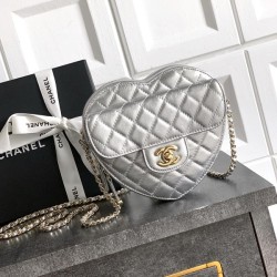 샤넬 하트백 라지 체인크로스 AS3191