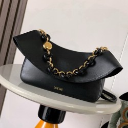 로에베 26SS 올라 Ola 미디엄 체인 스트랩 숄더