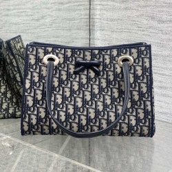 디올 26c 오블리크 자카드 스몰 쇼퍼백 M1410