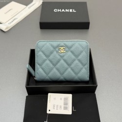 샤넬 25SS 클래식 지퍼 카드 반지갑 AP4652