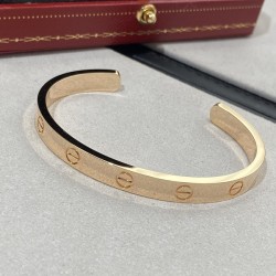 까르띠에 러브 옐로우 골드 팔찌 B6032417